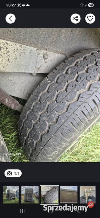 Przyczepa do koni 1350kg wielkopolskie Ceków