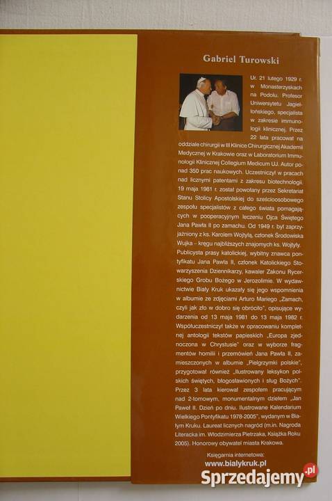 Karol Wojtyła Gabriel Turowski 2014 Łódź sprzedam