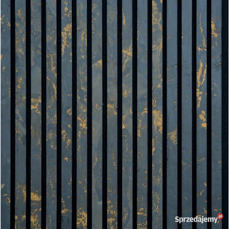 Panel akustyczny kamienny Black Gold 300x40x2