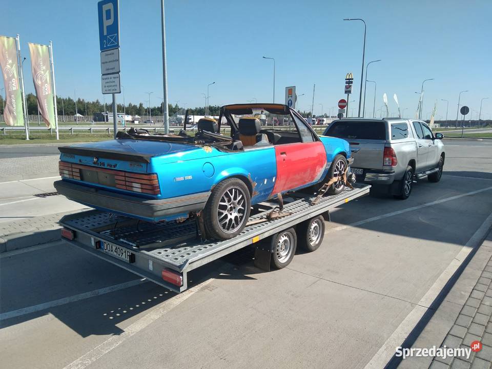 Opel Ascona C Cabrio Kabriolet na części Motoryzacja dolnośląskie Wiązów