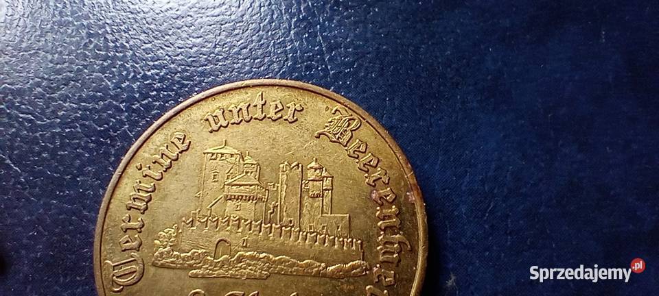 Stare monety Medal Niemcy 76 Lesko