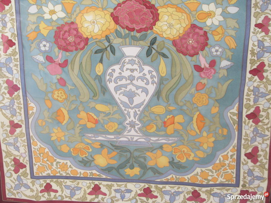 OBRAZ NA TKANINIE KWIATY KRAKÓW 120 X 80