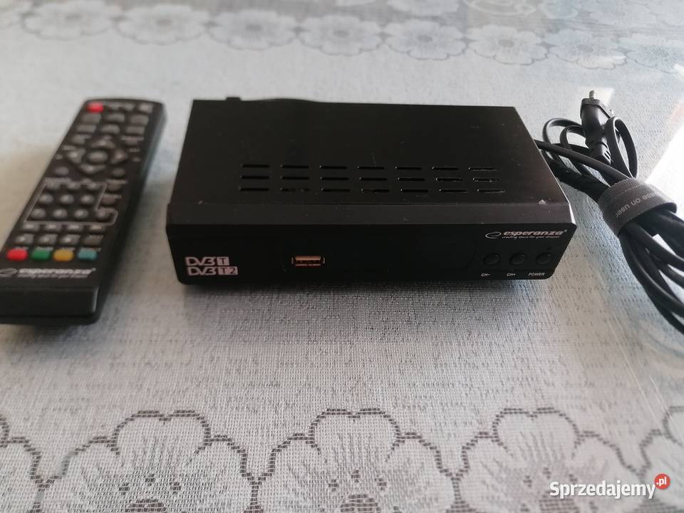 Dekoder DVBT2 Esperenza EV 104 PILOT Łódź