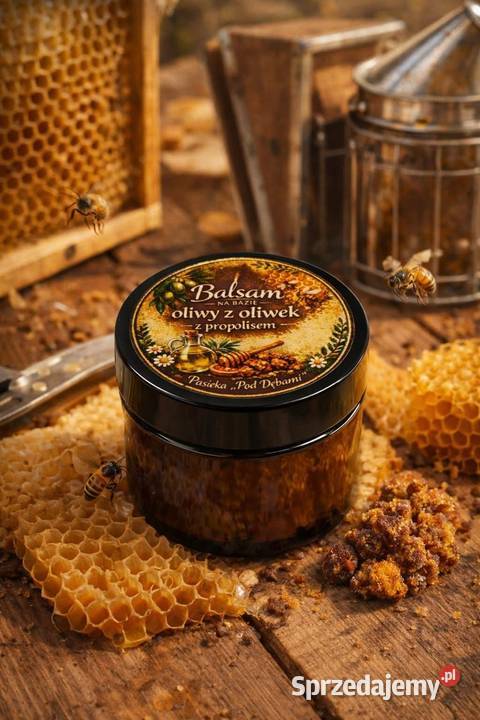 Balsam z oliwy z oliwek z propolisem podlaskie Łomża