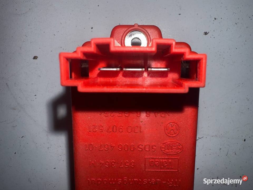 VW AUDI REZYSTOR ODPORNIK NADMUCHU 1JO907521 wielkopolskie Ostrzeszów