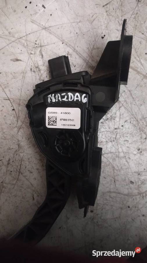 MAZDA 6 II GH 22 CITD pedał gazu GS8S41600 osobowe Pedały Części samochodowe Kielce