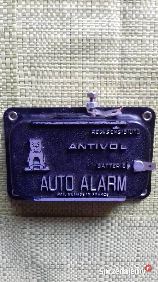 Autoalarm PRL retro alarmy Małkinia Górna