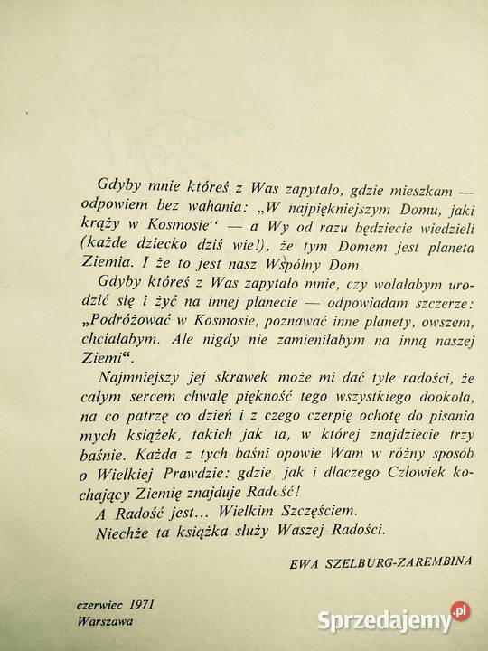 Królestwo bajki Szelburg Zarębina książki Warszawa