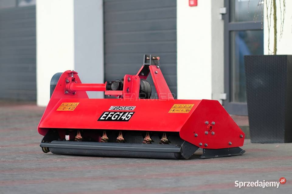 Kosiarka bijakowa EFG 135 4FARMER czerwona Tajęcina