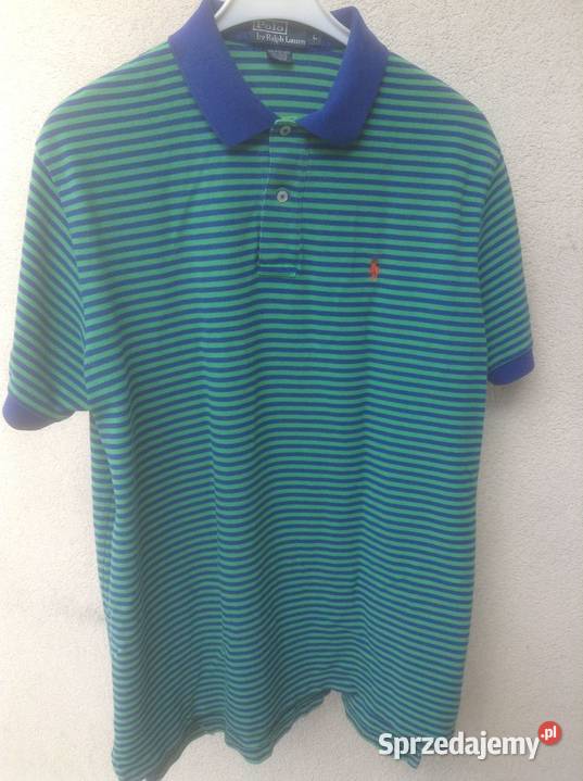 Koszula polo męskadkr rękaw 100 bawL RALPH sprzedam