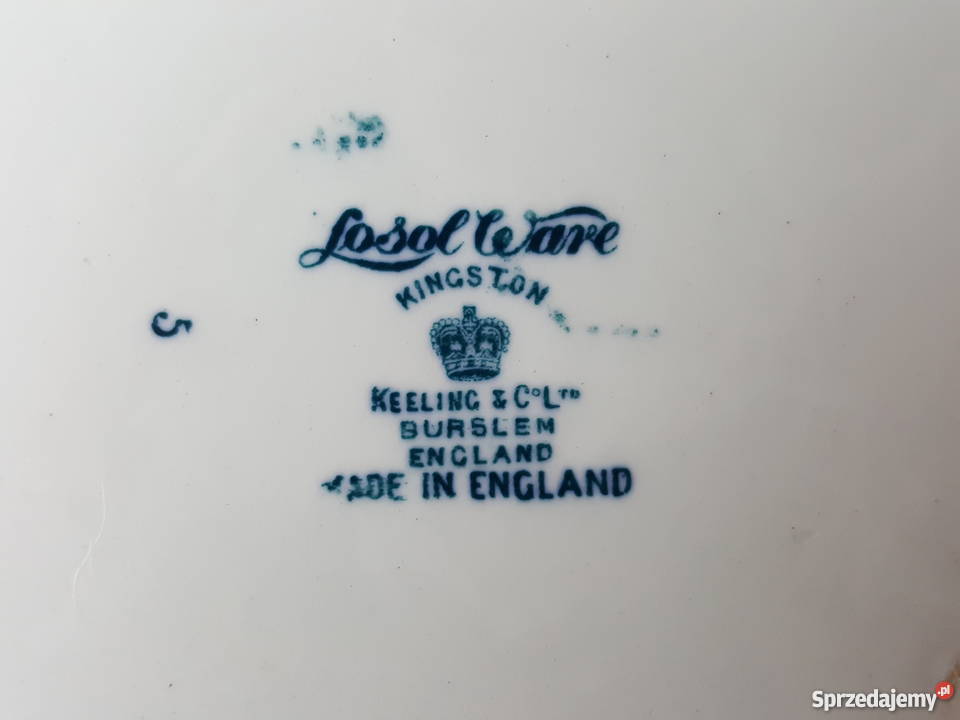Losal Ware Keeling Co Ltd waza i półmisek śląskie Myszków