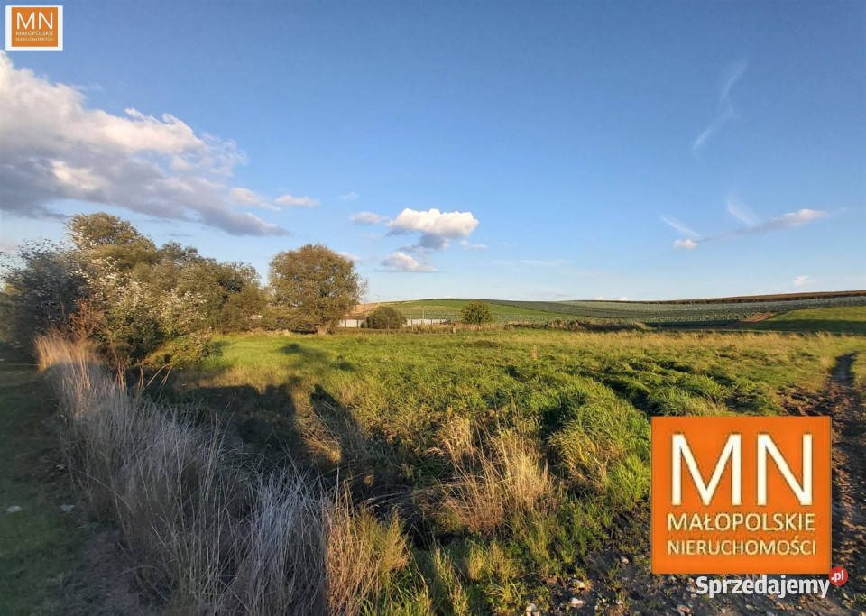 sprzedaży gruntu Wronin 1560m2 160zł/m2 Grunty i działki małopolskie sprzedam