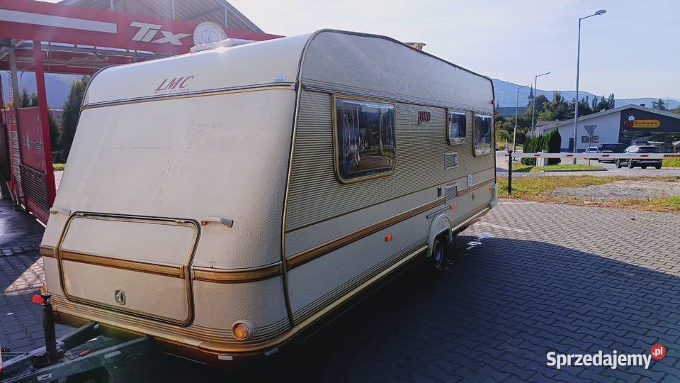przyczepa kempingowa łóżka piętrowe campingowa Rok produkcji 1998 Międzybrodzie Bialskie