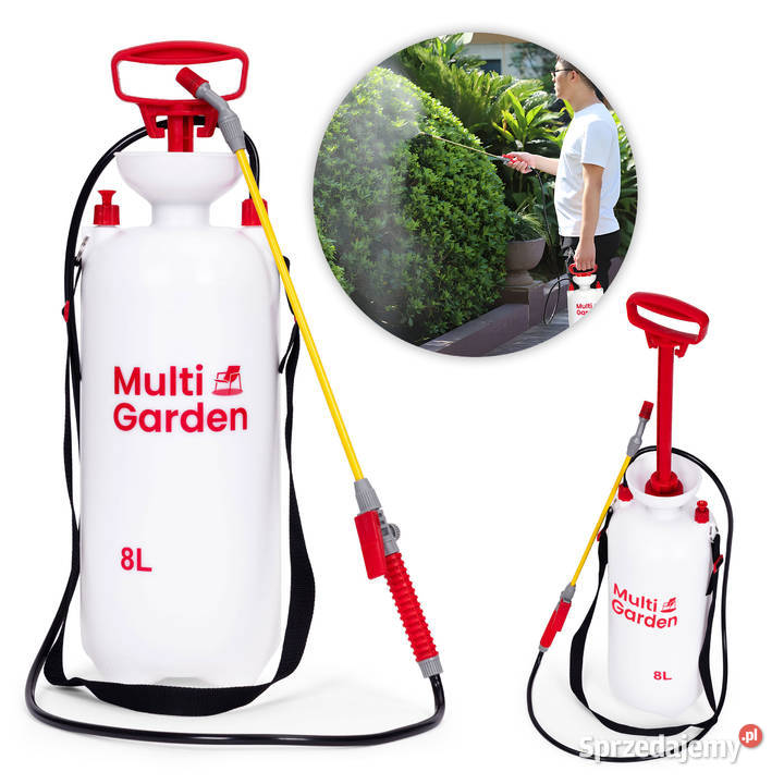 Opryskiwacz ciśnieniowy 8L ogrodowy ręczny 2225 Smogorzów