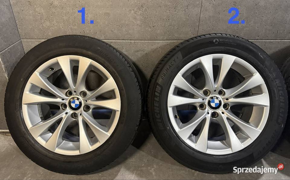 17 BMW e60 e61 felgi koła kompler 5x120 ET20 8J Samochodowe wielkopolskie Lubasz sprzedam