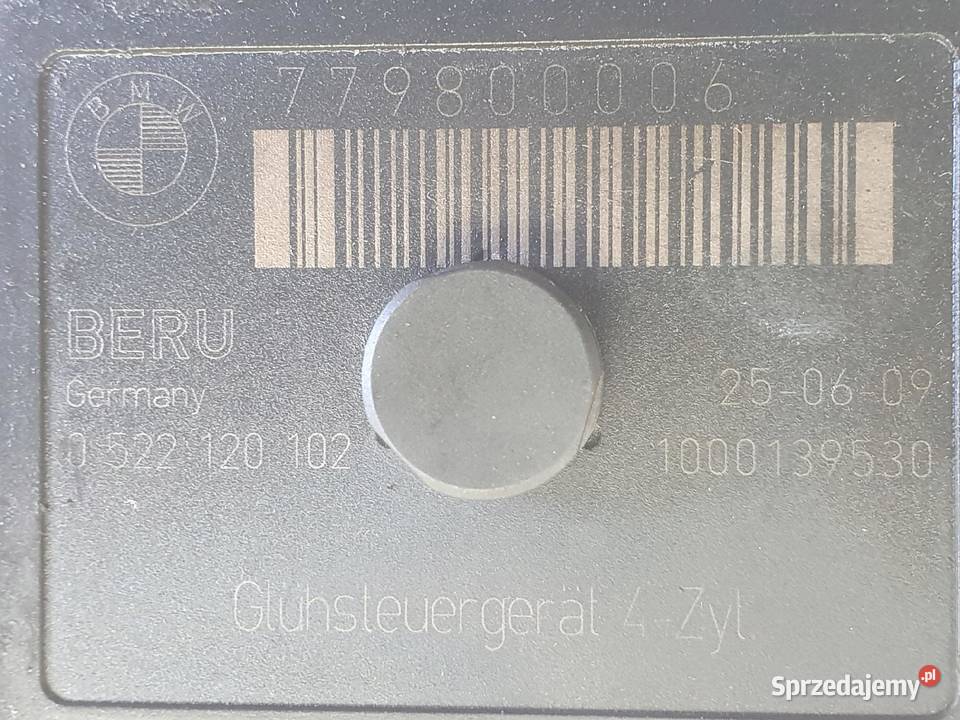 BMW E60 20 D PRZEKAŹNIK ŚWIEC ŻAROWCH 779800006