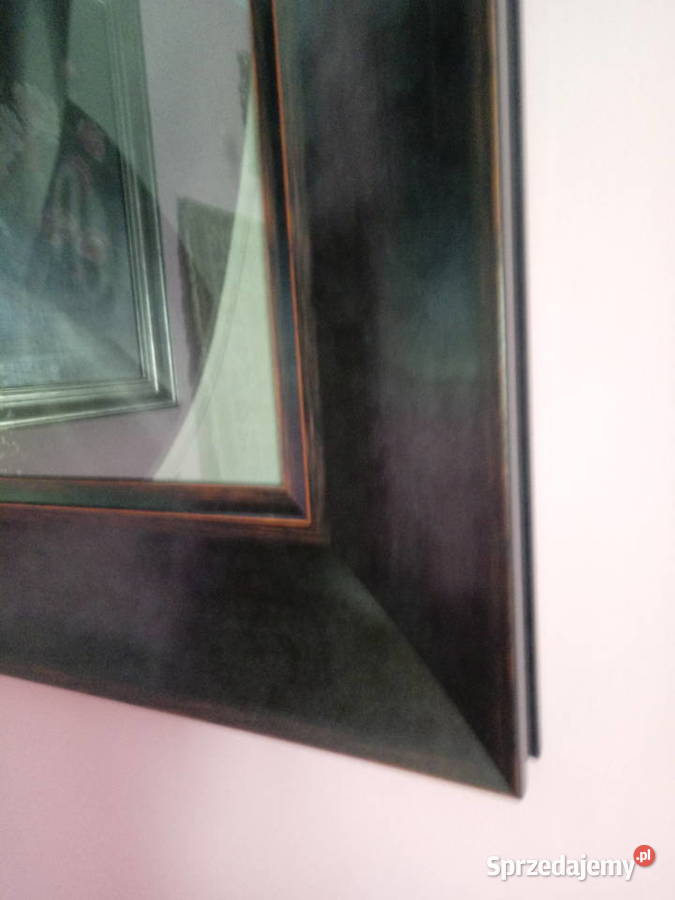 czarna drewniana rama do obrazu lustra NOWA Piotrówek