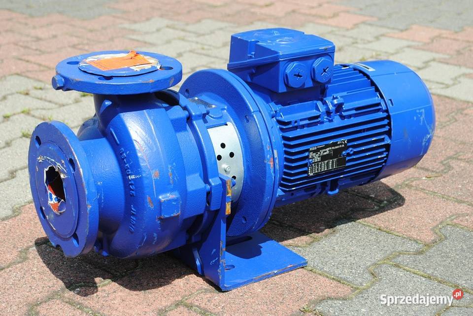 Pompa do wody KSB z silnikiem 3kw 2920obr Kargowa