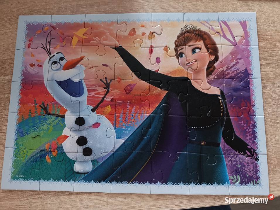 Zestaw puzzli z Krainy Lodu Dla Dziecka Kwidzyn