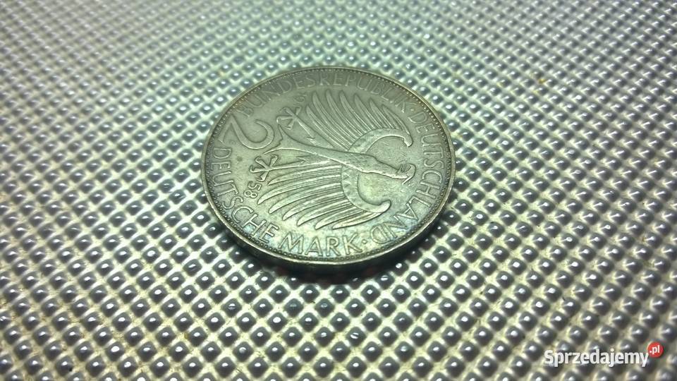 MONETA Niemcy 2 marki 1968 050 mazowieckie Warszawa