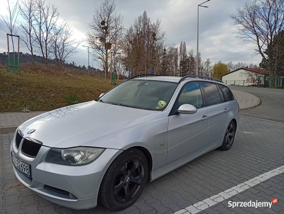 BMW E91 M47 skóra navi Rok produkcji 2007 dolnośląskie Rogów Sobócki
