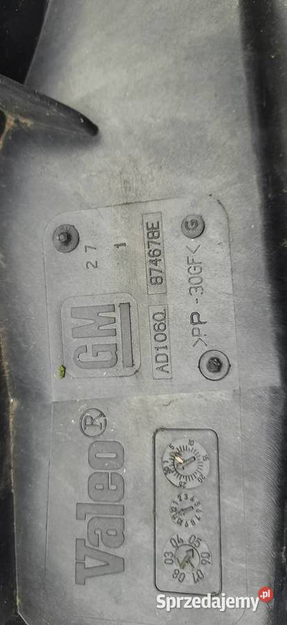 pel vectra c wentylator chłodnicy AD1060874678E dolnośląskie Siechnice