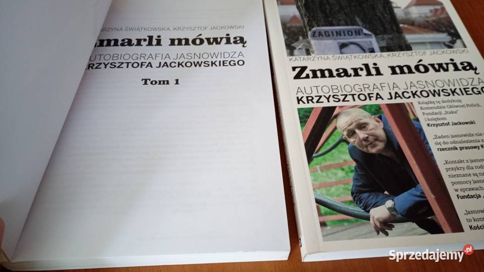 Zmarli mówią autobiografia jasnowidza Krzysztofa Gdańsk