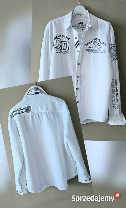 Camp David koszula 100 len rozmiar XL regular Moda i Styl Lublin sprzedam