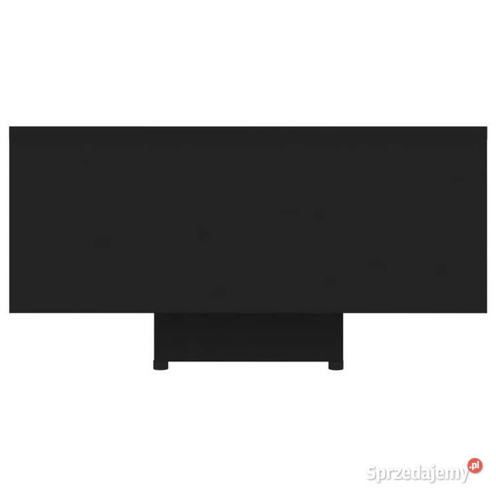 Stolik kawowy czarny 85x55x31 materiał Warszawa