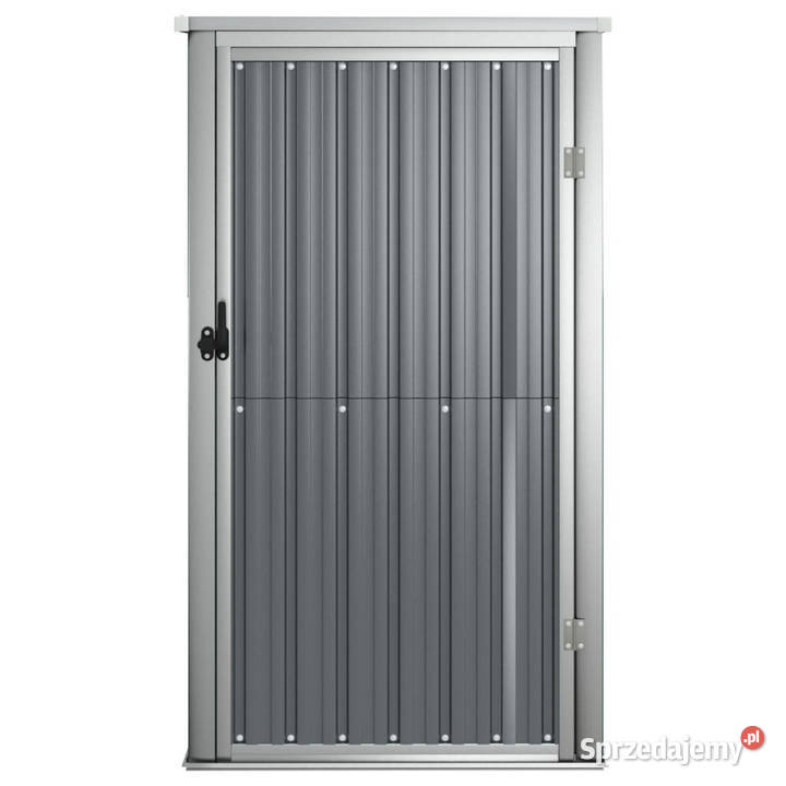 Szopa ogrodowa szara 88x89x161 stal Warszawa