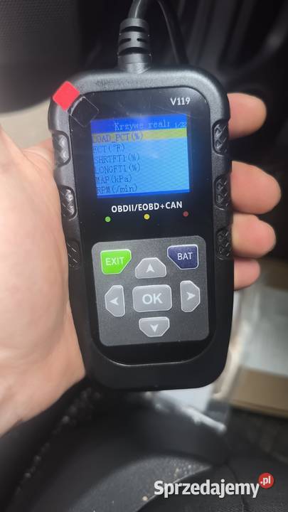 Skaner OBD2 V119 z polskim menu nowy test Wrocław