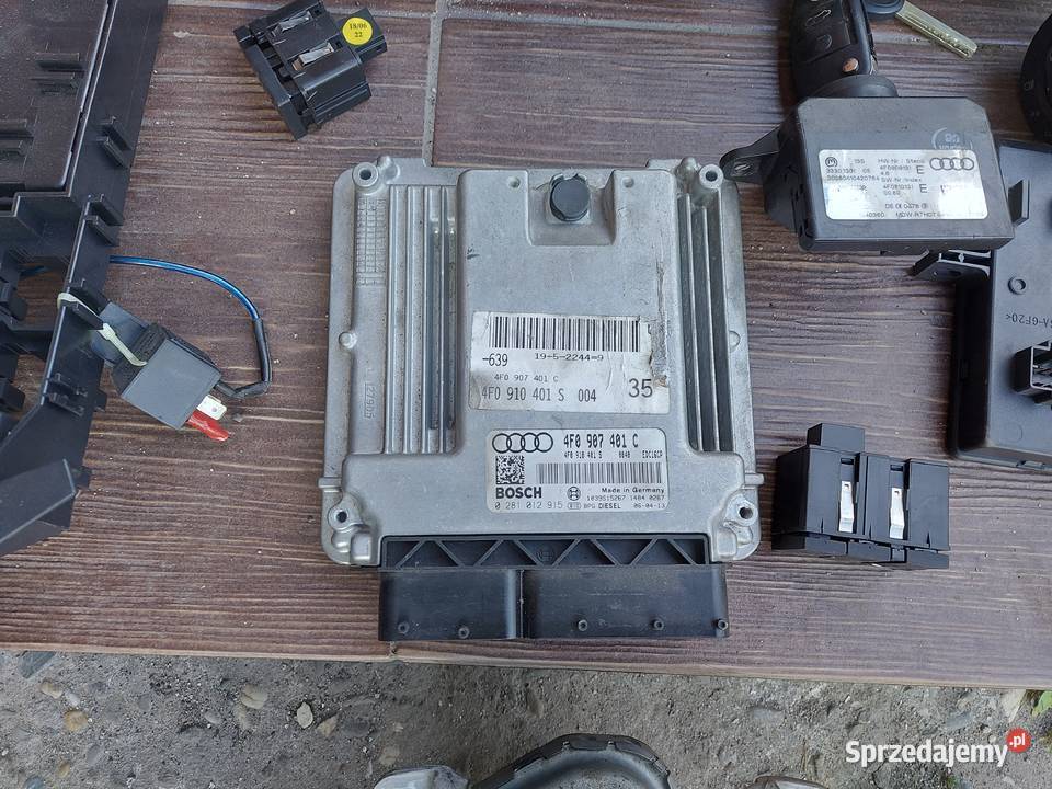 Komputer silnika ZESTAW STARTOWY Audi A6 C6 30 osobowe Tychy