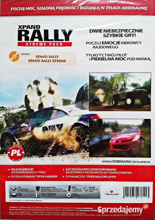XPAND RALLY XTREME PACK Kalisz