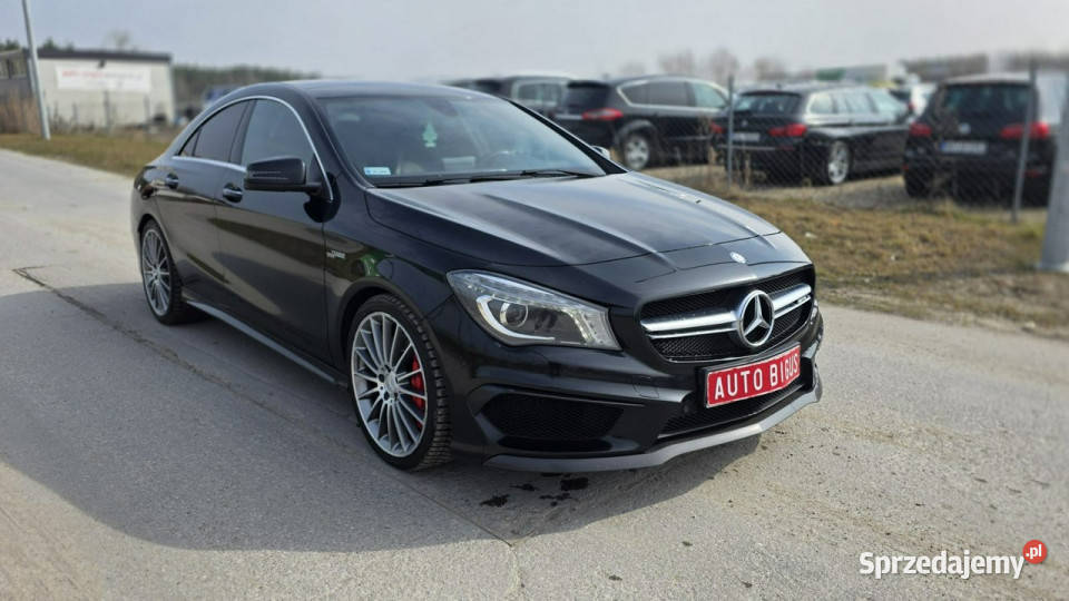Mercedes CLA 45 AMG SALON POLSKA faktura vat napęd 4x4 Lębork