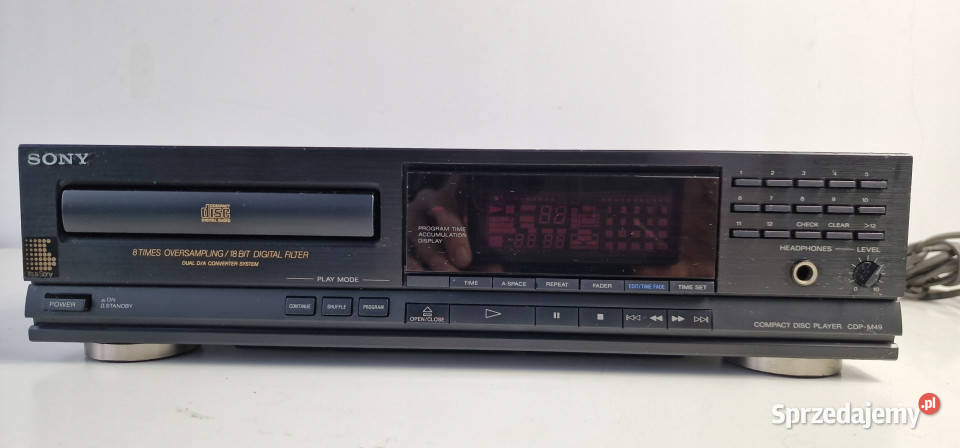SONY odtwarzacz CD player CDP M49 CDPM49 Międzychód sprzedam