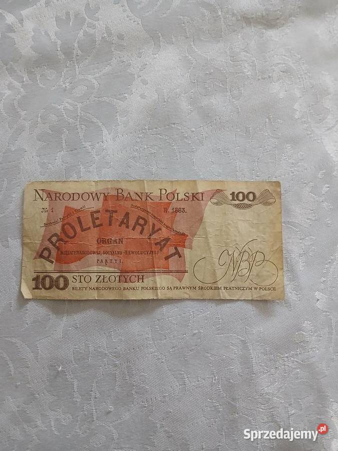 Banknot Ludwik Waryński Lubartów