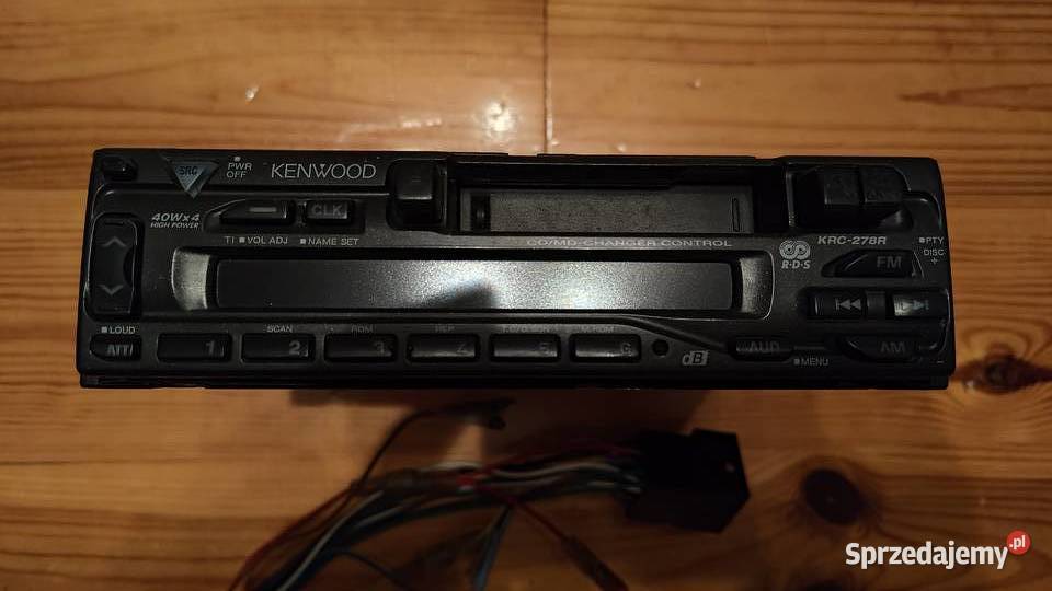 Radio samochodowe Kenwood KRC278RYG zielone podlaskie