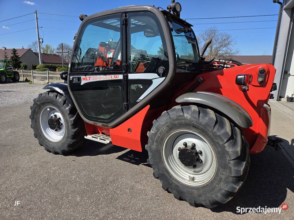Ładowarka Manitou 634 120 LSU 2010 Stan Zadbana nieuszkodzony Gąsewo