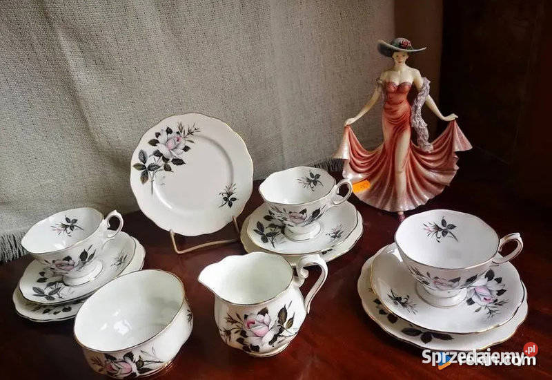 Filiżanka z talerzykiem Royal Albert Queens Gdańsk