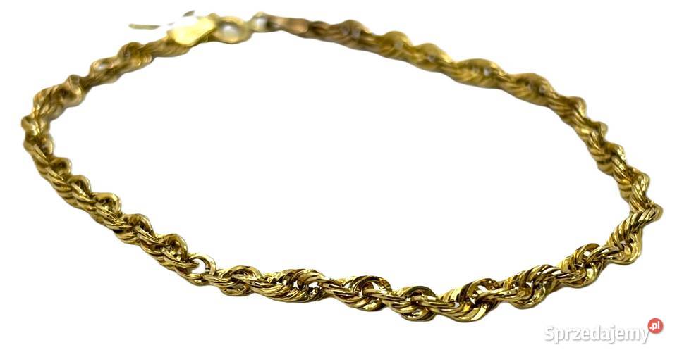 Złota Bransoletka pr 585 142g Bransoletki Elbląg