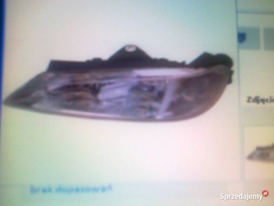 PEUGEOT 406 99 REFLEKTOR LAMPA H7H7 PR NOWY MAEL lampy przednie Pruszków sprzedam