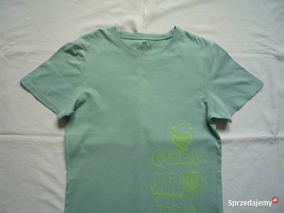 HM r 134140 Niebieska Koszulka z seledynowym Szczecin