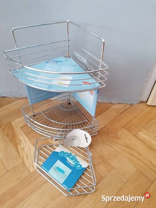 Półka narożna metalowa inny kolor Gdańsk sprzedam