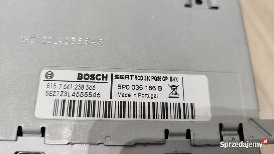 radio seat altea 5p lift 5p0035186b Bielsko-Biała sprzedam