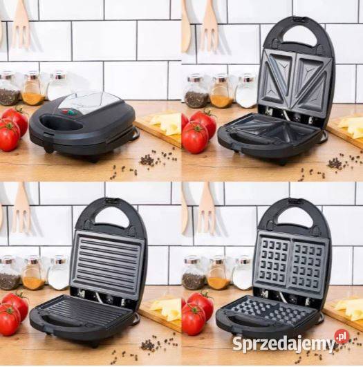 Toster opiekacz 3w1 tost grill gofr sandwich Kuchenki i piekarniki Więcbork sprzedam