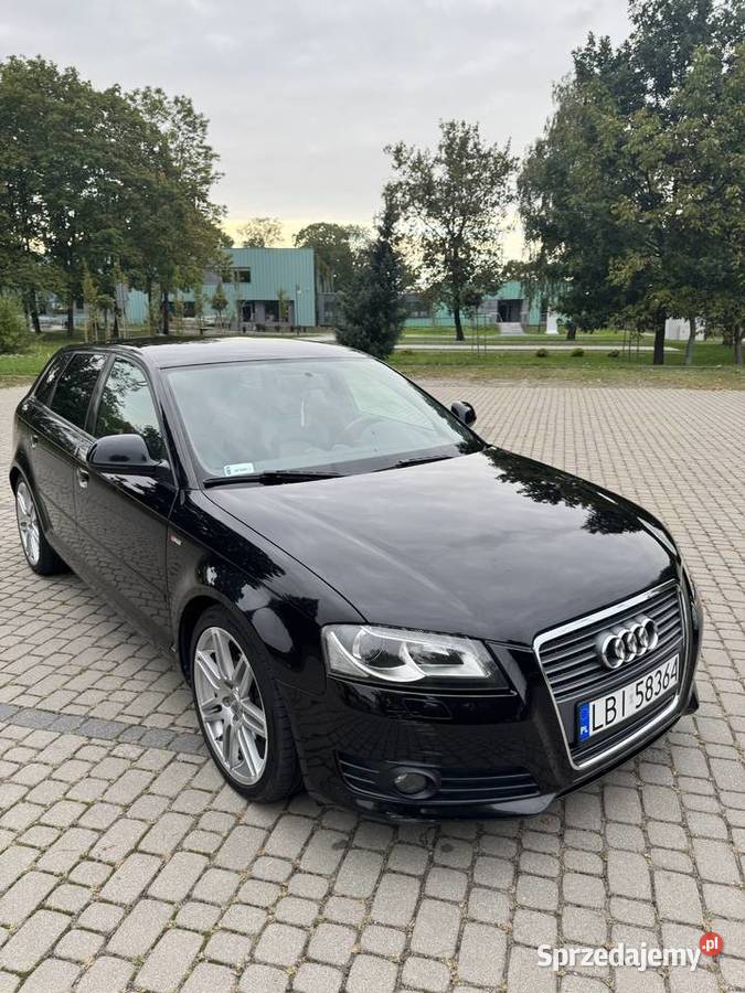 Audi A3 8P Sline Sportback 19 TDI 2009 gniazdo AUX lubelskie