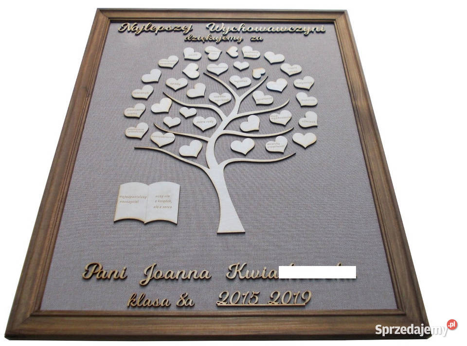 Prezent na zakończenie roku wychowawcy Warszawa