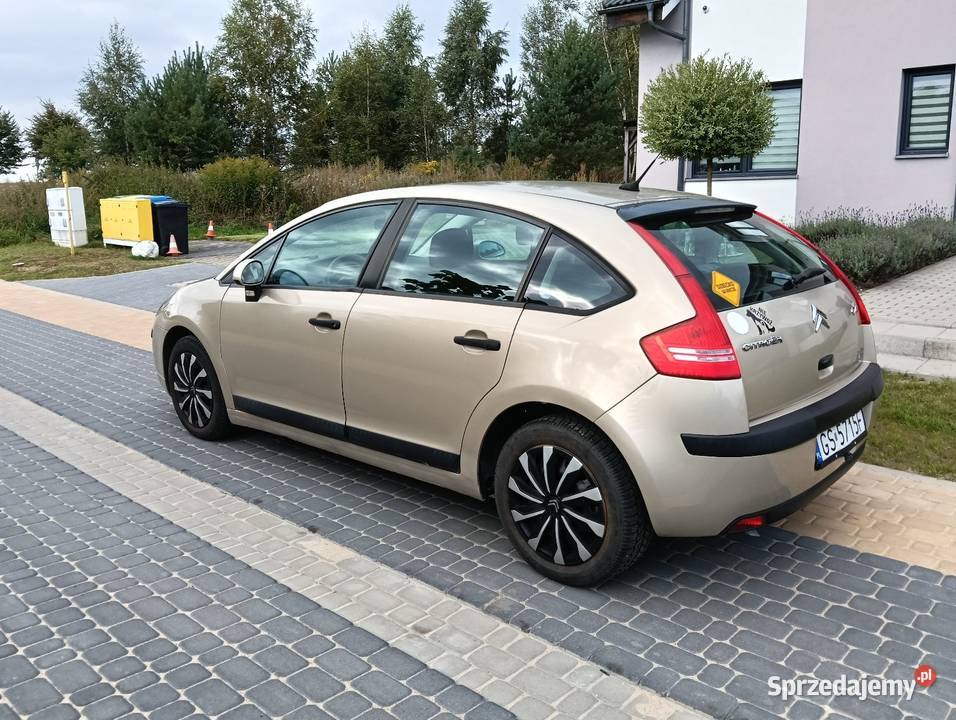 Citroen C4 16 GAZ 2005r Niski przebieg tempomat Słupsk