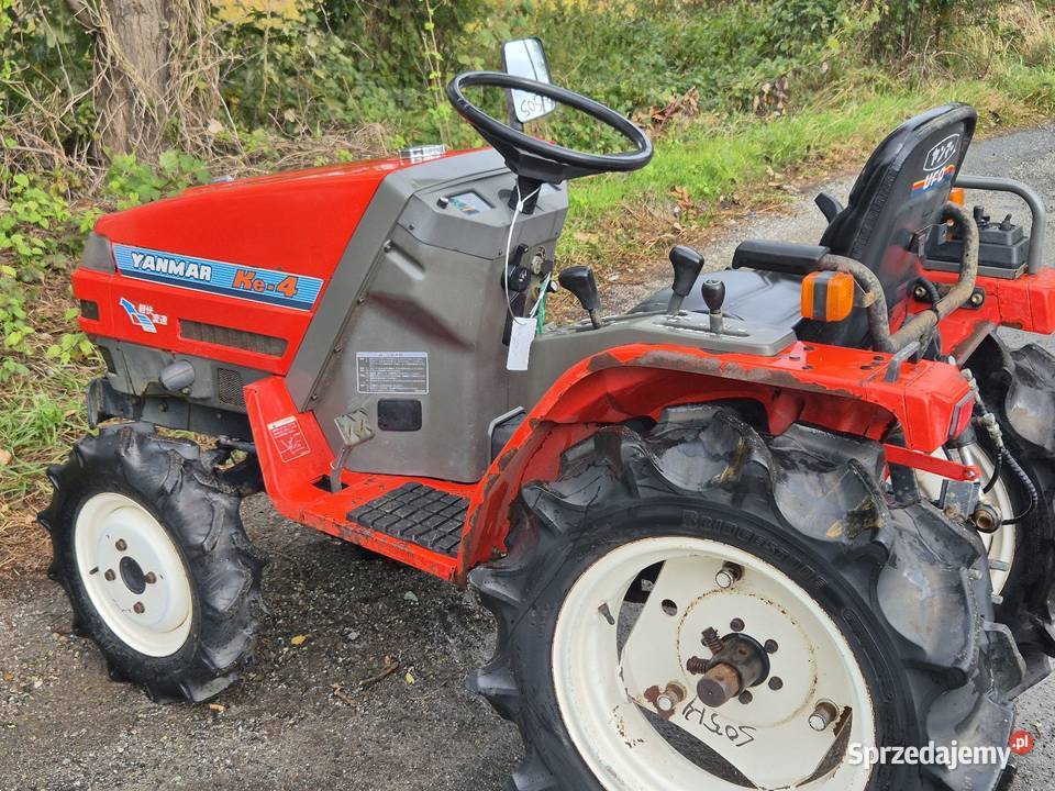 Traktorek traktor YANMAR Ke4D 14 44 Małuszyn