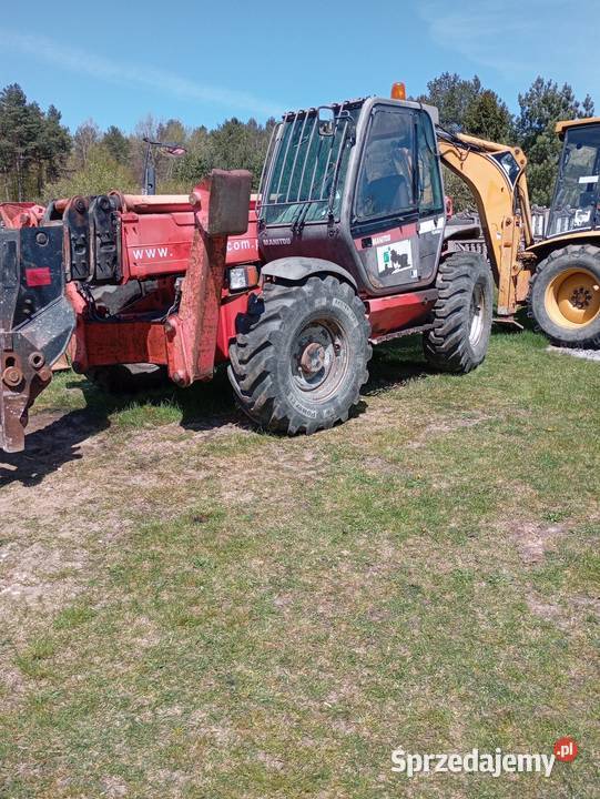 Manitou 1740 umowa 2007r ładowarka teleskopowa Rok produkcji 2007 Pilica